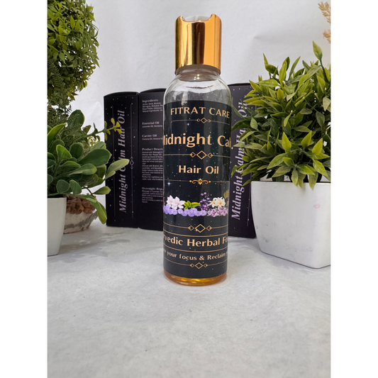 Midnight Calm Hair Oil | Relaxing Overnight Scalp Therapy | Fitrat Care