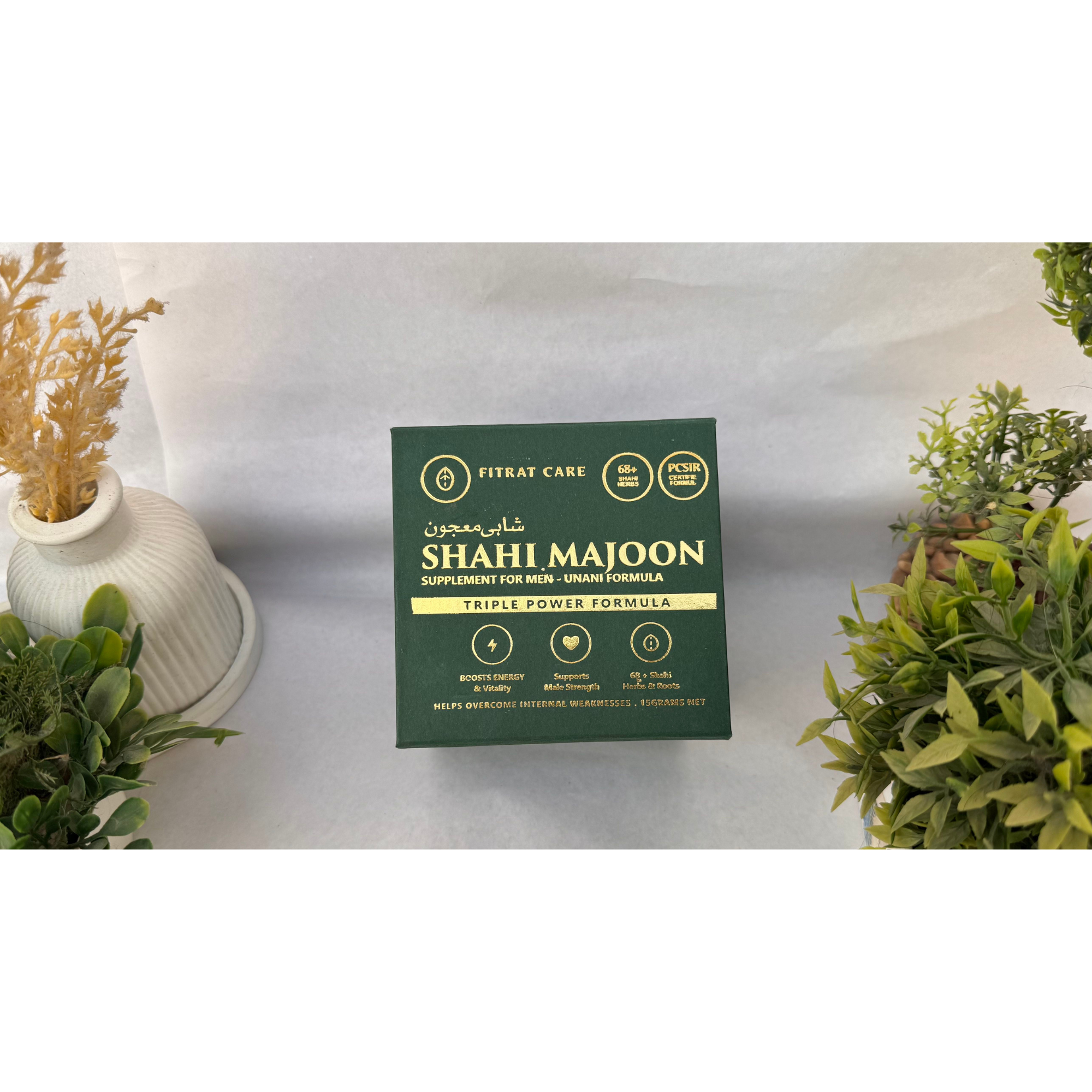 Shahi Majoon Energy Booster | 68+ Herbs Unani Formula | Shilajit, Saffron & Honey | PCSIR Certified | 200g