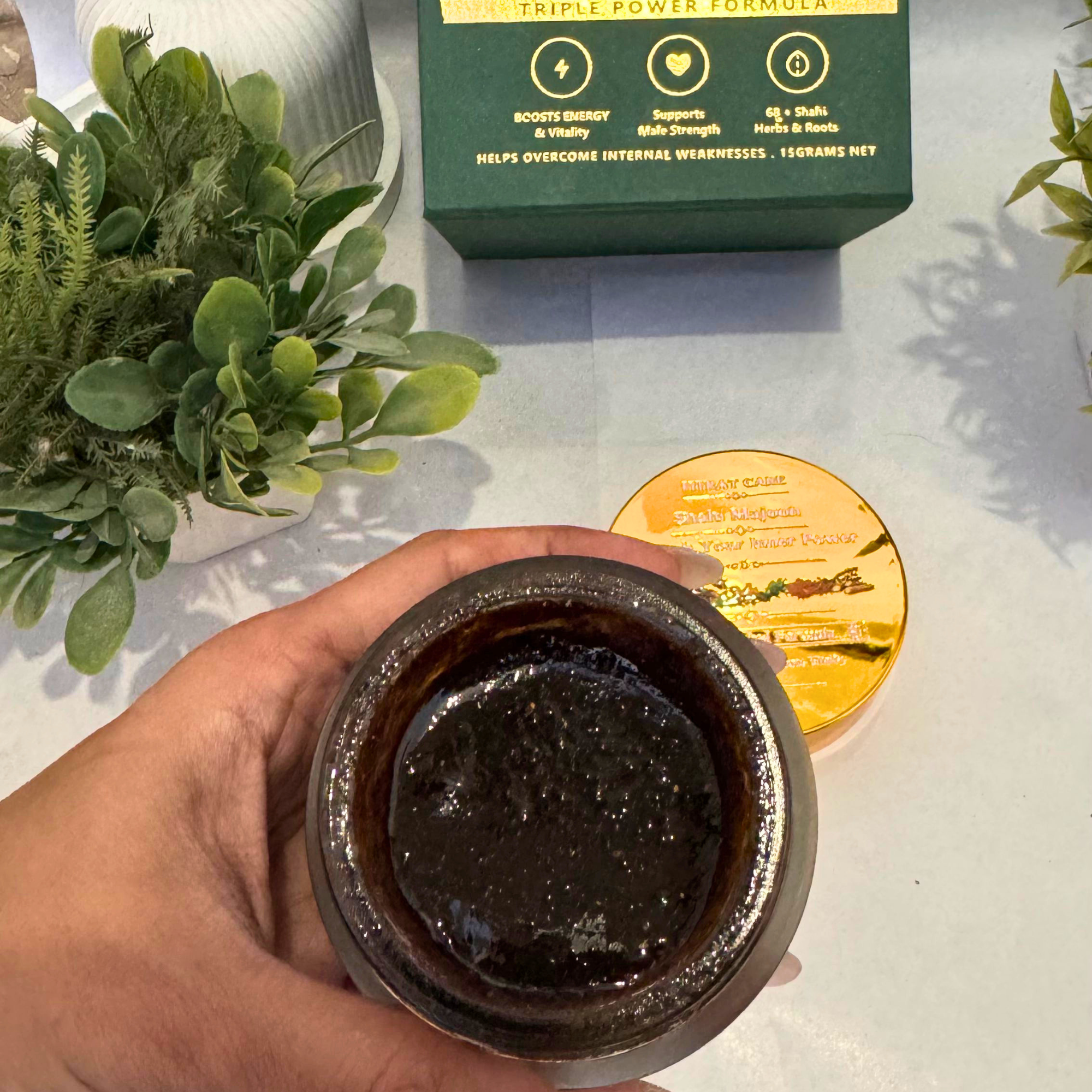 Shahi Majoon Energy Booster | 68+ Herbs Unani Formula | Shilajit, Saffron & Honey | PCSIR Certified | 200g