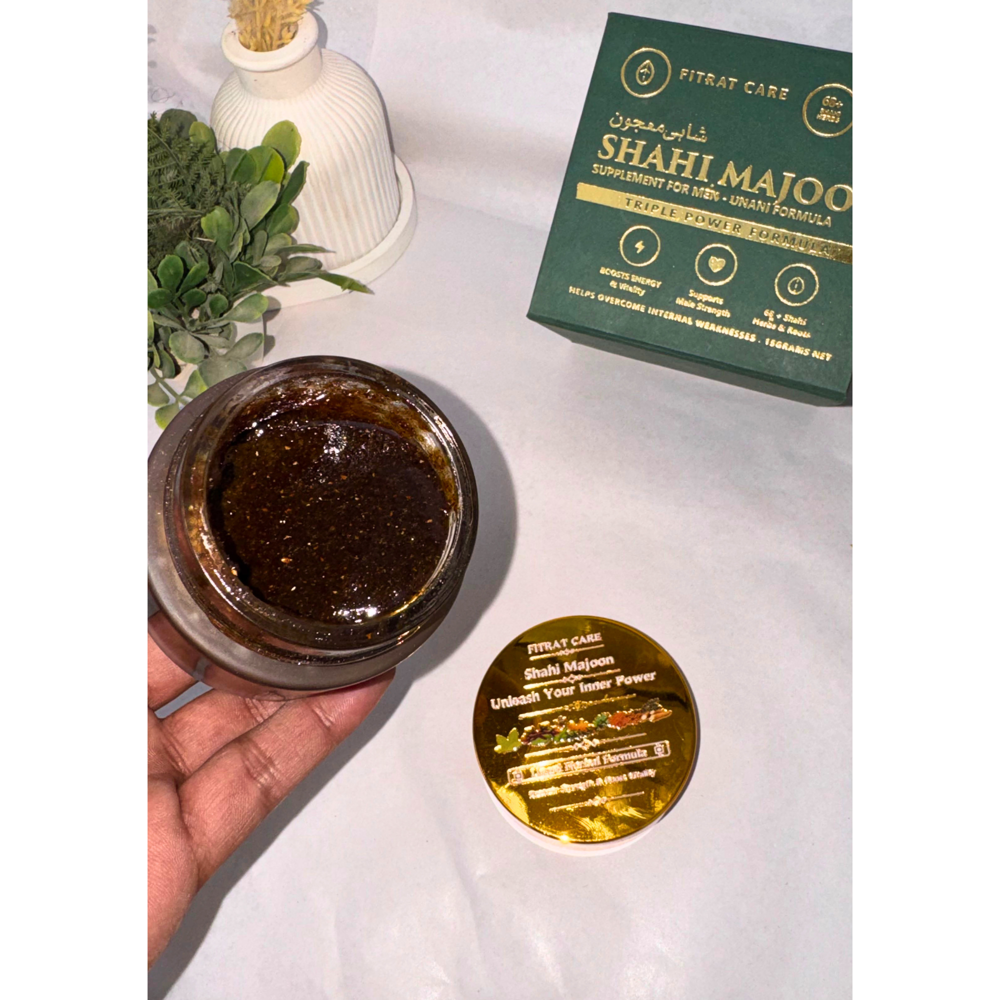 Shahi Majoon Energy Booster | 68+ Herbs Unani Formula | Shilajit, Saffron & Honey | PCSIR Certified | 200g