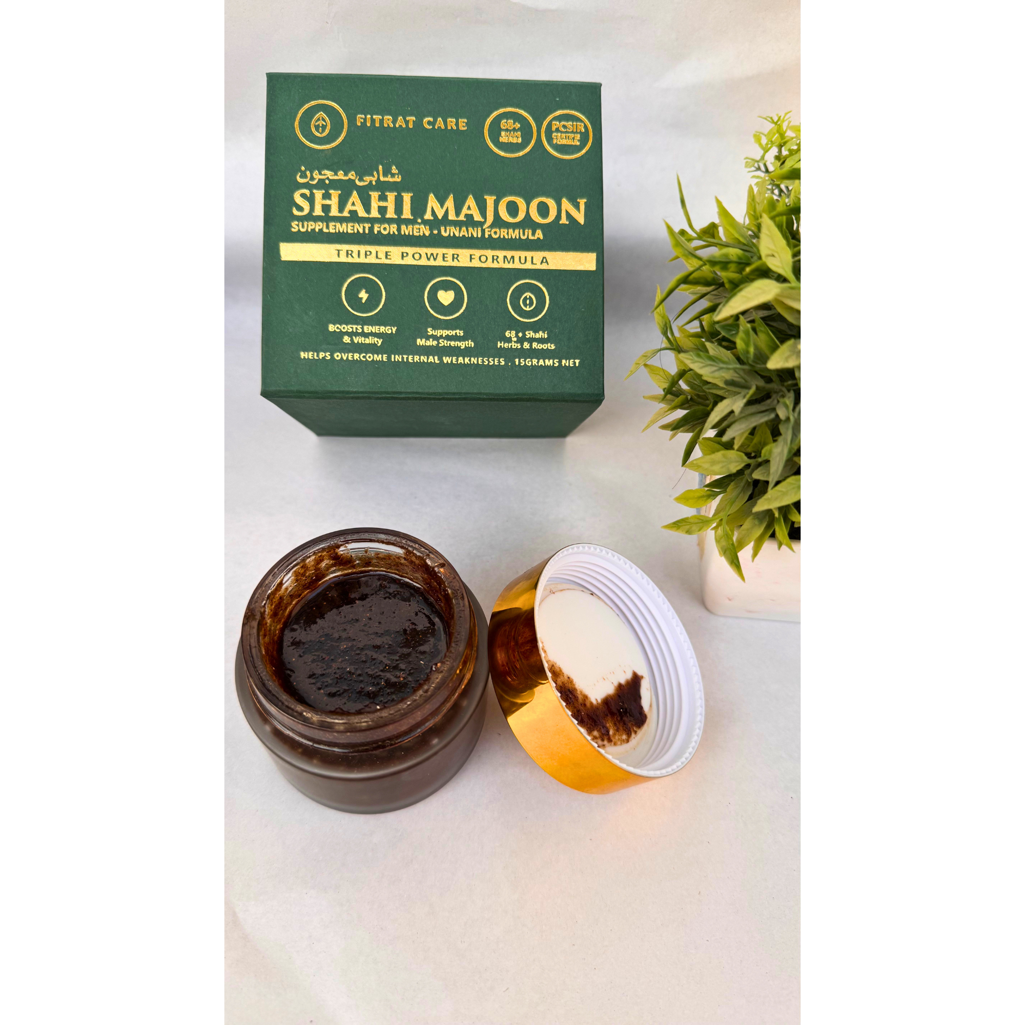 Shahi Majoon Energy Booster | 68+ Herbs Unani Formula | Shilajit, Saffron & Honey | PCSIR Certified | 200g